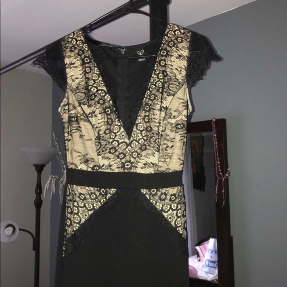 Black long prom dress - Picture 3 of 4